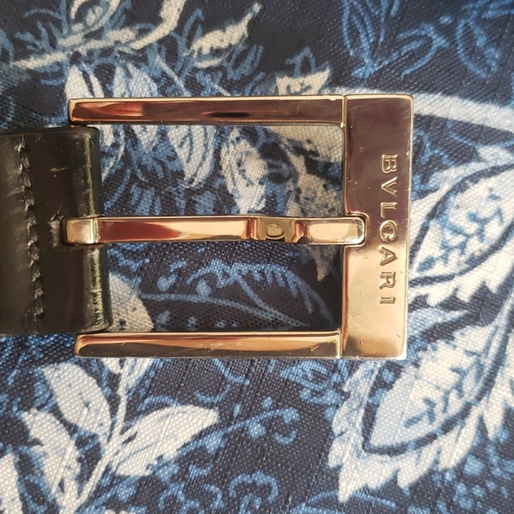 🔥💎 BVLGARI LEATHER BELT - Picture 2 of 7